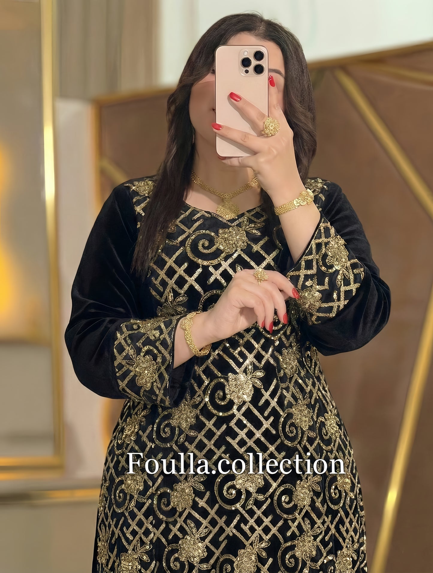 فستان فيروز اسود