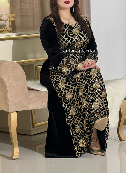 فستان فيروز اسود