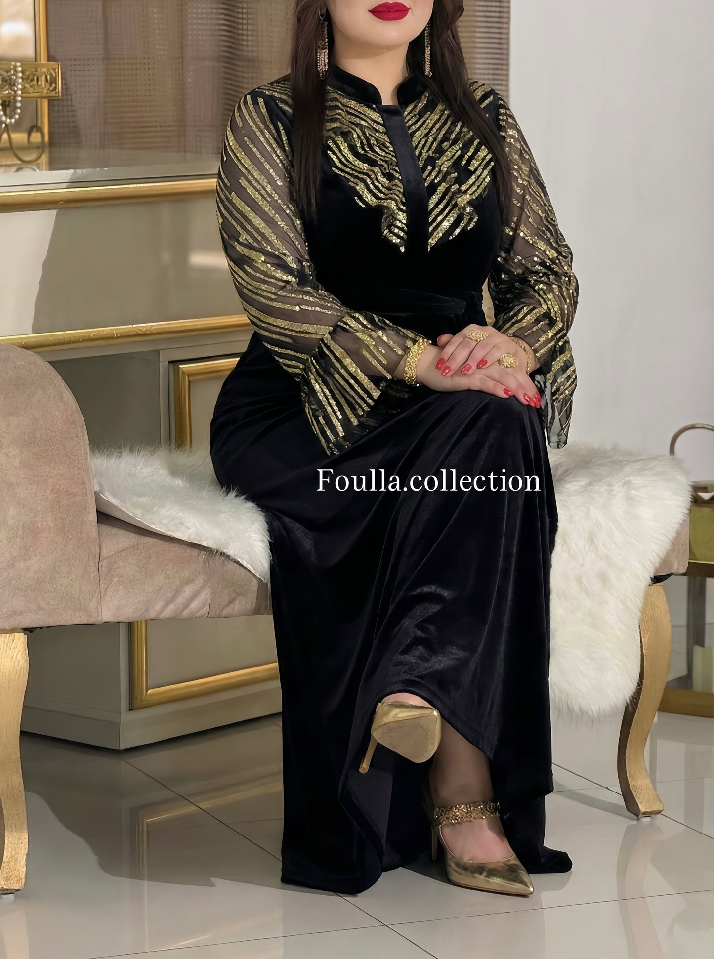 فستان ميساء اسود