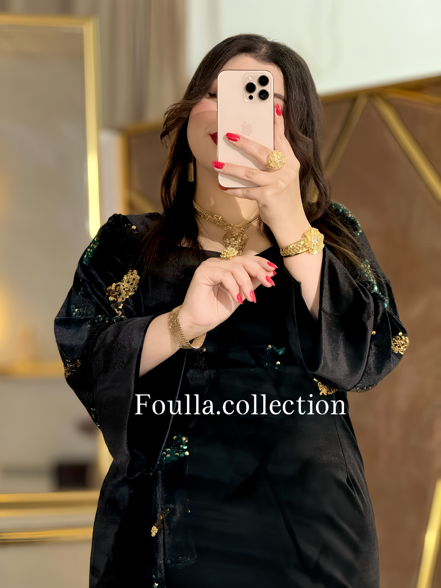 فستان نورهان اخضر