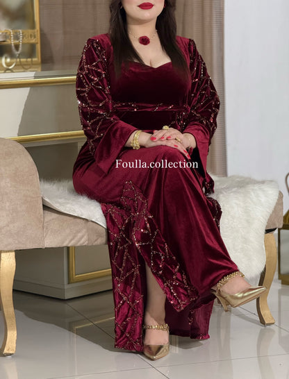 فستان نور بورڤاندي