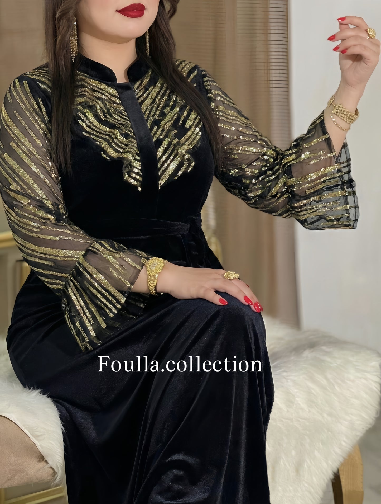 فستان ميساء اسود