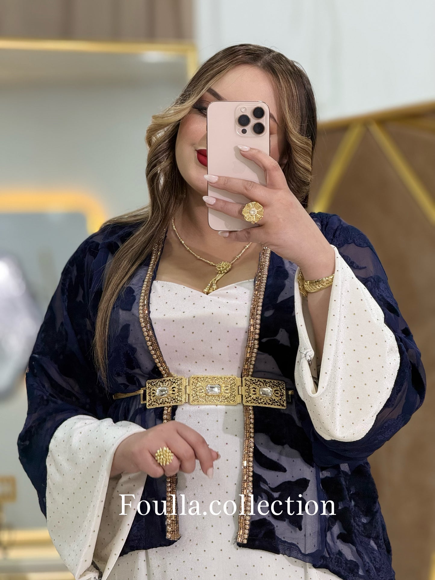 قفطان رهف ابيض