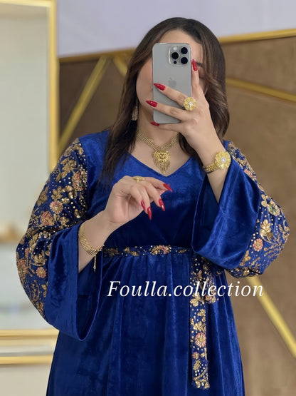 فستان ندى ازرق ملكي