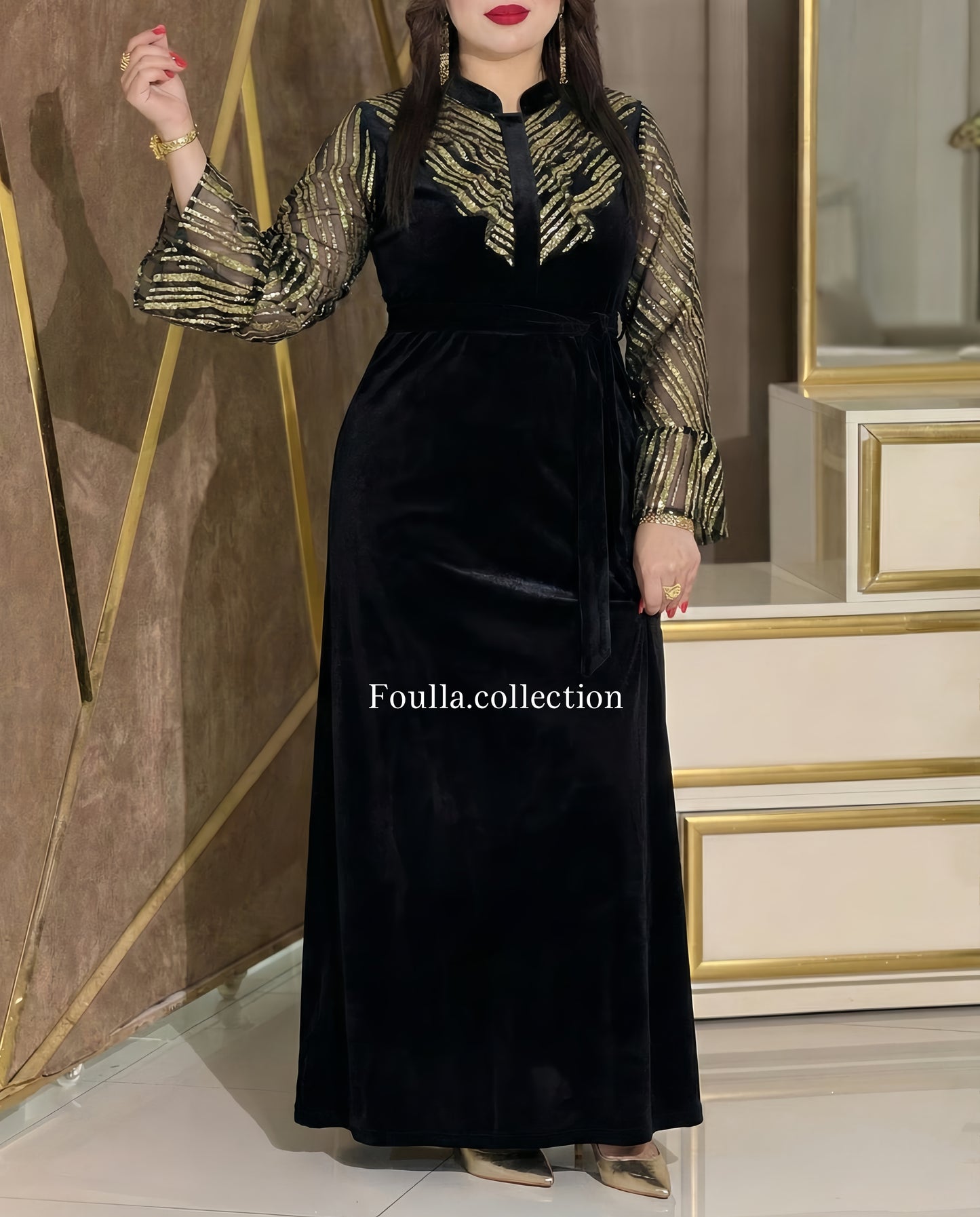 فستان ميساء اسود