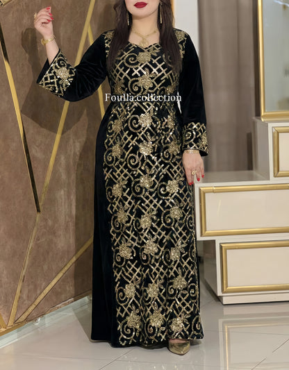 فستان فيروز اسود