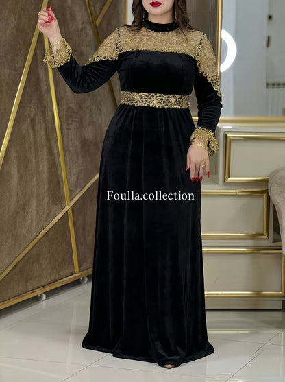 فستان سهرة اسود