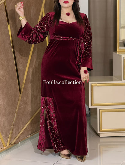 فستان نور بورڤاندي