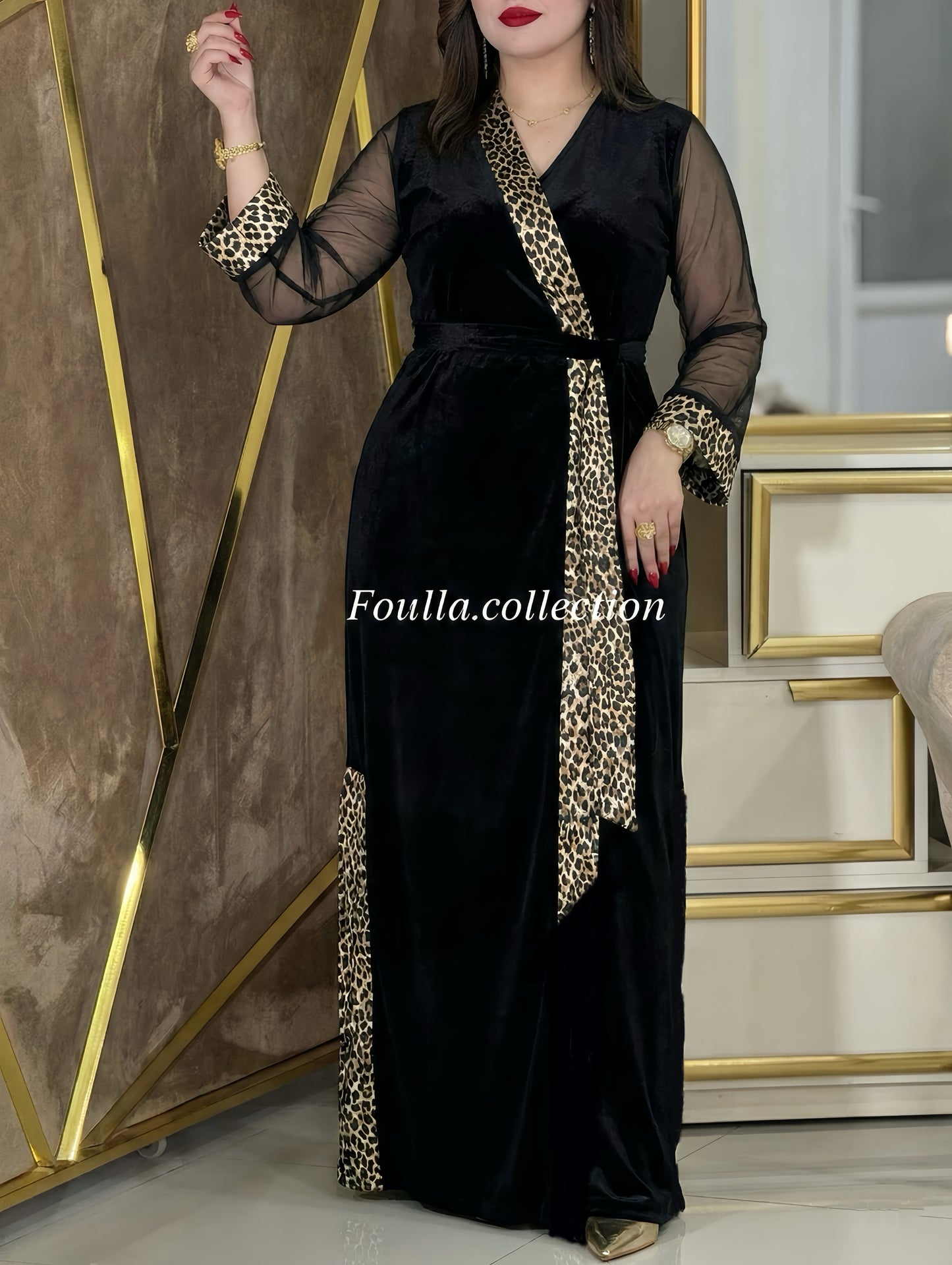 فستان فهد اسود