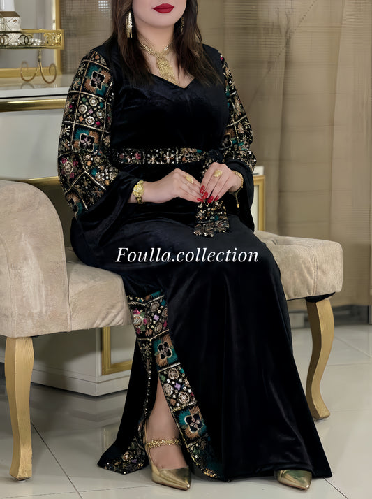 فستان نرجس اسود