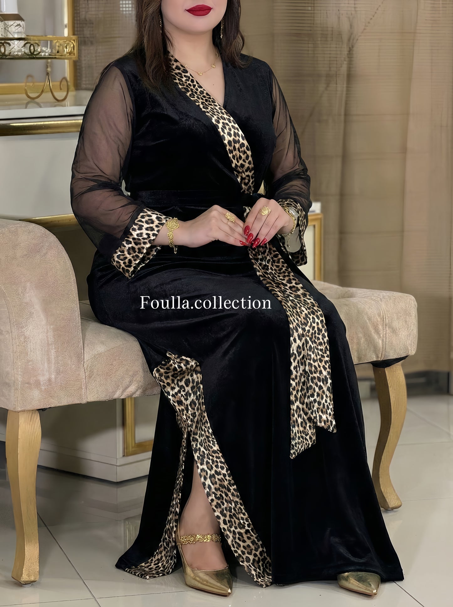 فستان فهد اسود