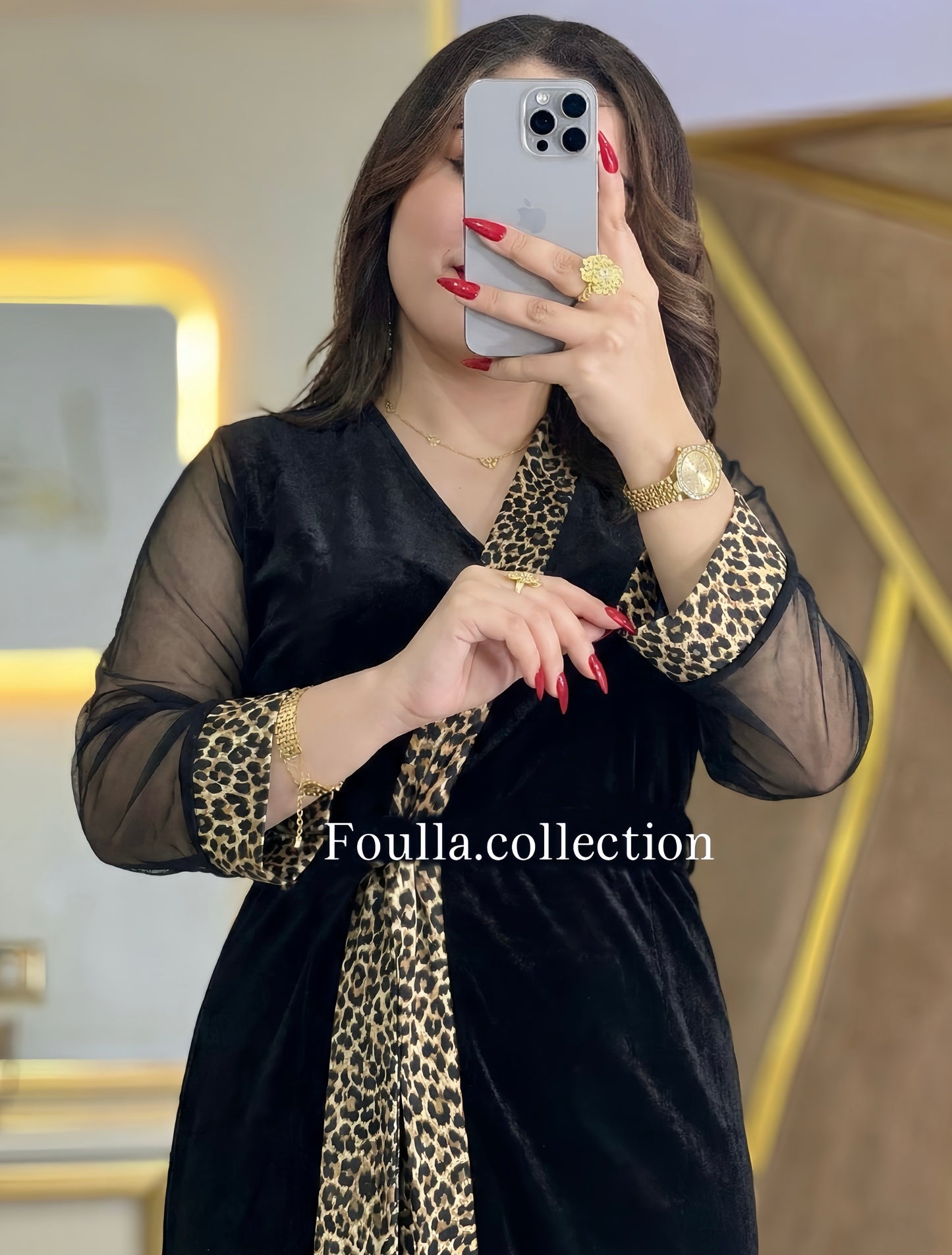 فستان فهد اسود