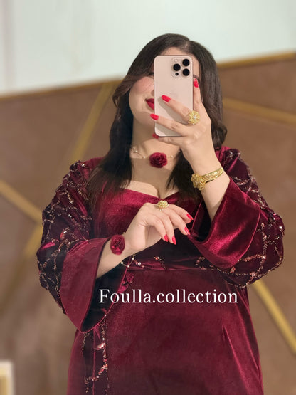 فستان نور بورڤاندي