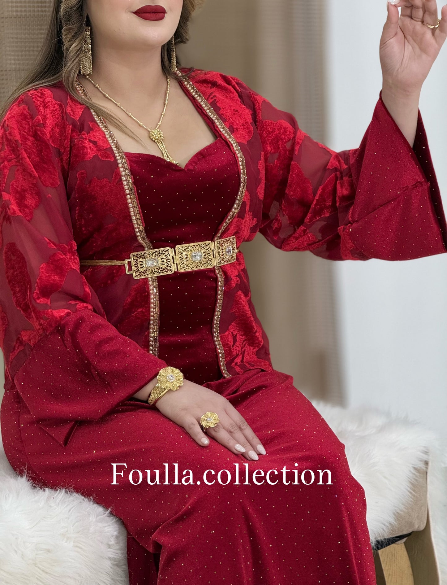 قفطان رهف روج