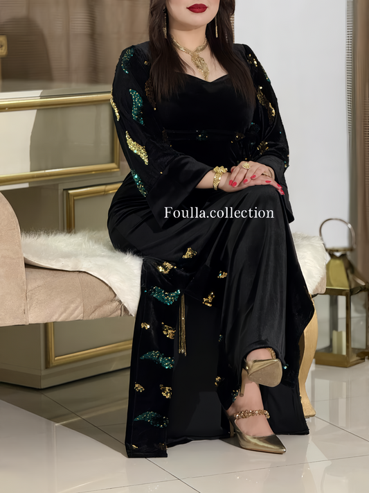 فستان نورهان اخضر